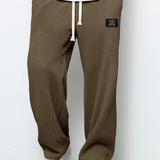 Men's Wide Leg Drawstring Trousers – Casual Adjustable Waist