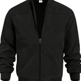 Men's Lightweight Zip-Up Jacket - Everyday Casual Layer
