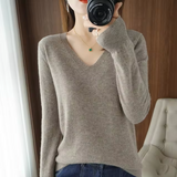 Premium Cashmere V-Neck Sweater | Luxurious Warmth, Timeless Elegance