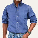 Men's Business Button Down Shirt | Professional Elegance