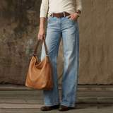 Wide-Leg Vintage Denim Jeans | Timeless Style, Modern Comfort