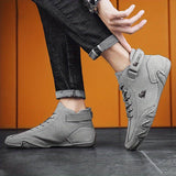 Men's Waterproof Winter Shoes - Warm Cold Weather Boots