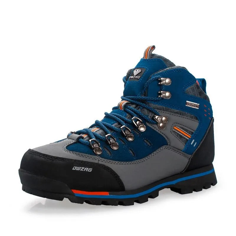 Men's Hiking Shoes - Rugged Outdoor Trail Shoes with Grip Sole