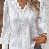 Chiffon Lace Blouse | Feminine Elegance with Airy Comfort