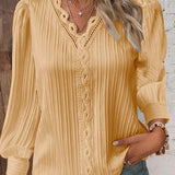 Chiffon Lace Blouse | Feminine Elegance with Airy Comfort