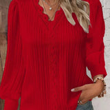 Chiffon Lace Blouse | Feminine Elegance with Airy Comfort