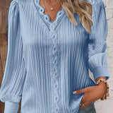 Chiffon Lace Blouse | Feminine Elegance with Airy Comfort