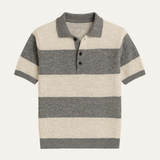 Men's Knitted Polo Shirt | Breathable Comfort, Timeless Style