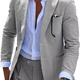 Men's Striped Summer Suit | Lightweight Coordinated Style