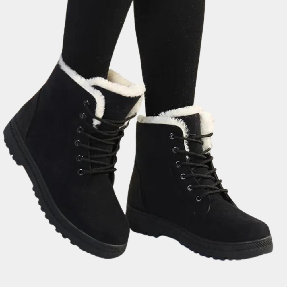 Women's Anti-Slip Boots - High-Grip Sole Everyday City Footwear