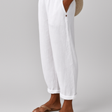 Women's Straight-Leg Trousers with Side Pockets | Comfortable Everyday Style