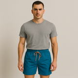 Men's Summer Swim Shorts | Comfortable Drawstring Style