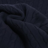 Men's Cable Knit Zipper Sweater | Old Money Sophistication & Winter Warmth