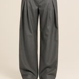 Men's Wide Leg Smart Casual Trousers – Modern Loose Fit