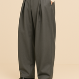 Men's Wide Leg Smart Casual Trousers – Modern Loose Fit