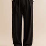 Men's Wide Leg Smart Casual Trousers – Modern Loose Fit