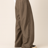 Men's Wide Leg Smart Casual Trousers – Modern Loose Fit