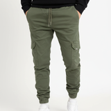 Men's Utility Cargo Trousers – Casual Multi Pocket Work Pants