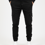 Men's Utility Cargo Trousers – Casual Multi Pocket Work Pants