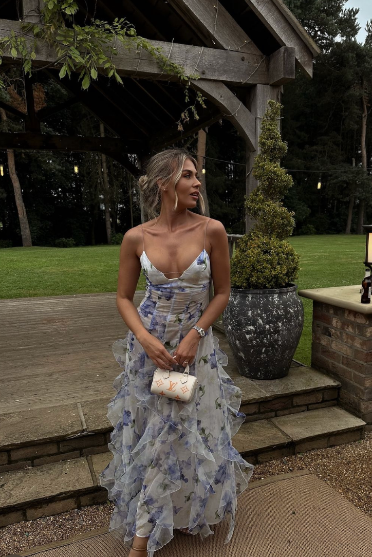 Evie™ | Soft Bloom Maxi Dress