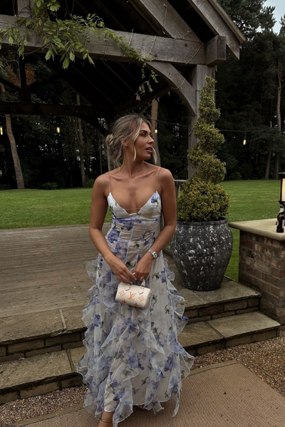 Evie™ | Soft Bloom Maxi Dress