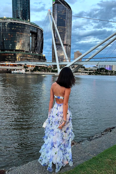 Evie™ | Soft Bloom Maxi Dress