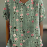 Floral Shirt | Feminine Grace & Effortless Style
