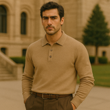 Premium Cashmere Polo | Luxurious Comfort, Timeless Style