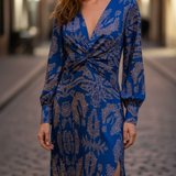 Elegant Midi Dress | Refined Silhouette, Effortless Comfort