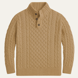 Men's Cable Knit Sweater | Classic Warmth & Comfort