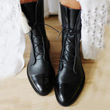 Women's Classic Boots – Timeless Clean Design Autumn Winter