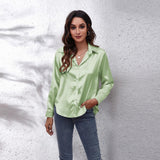 Satin Blouse Loose Fit | Luxurious Comfort, Timeless Elegance
