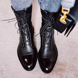 Women's Classic Boots – Timeless Clean Design Autumn Winter