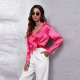 Satin Blouse Loose Fit | Luxurious Comfort, Timeless Elegance