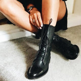Women's Classic Boots – Timeless Clean Design Autumn Winter