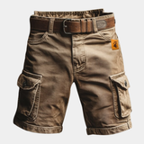 Men's Vintage Cargo Shorts – Relaxed Fit Utility Summer Shorts