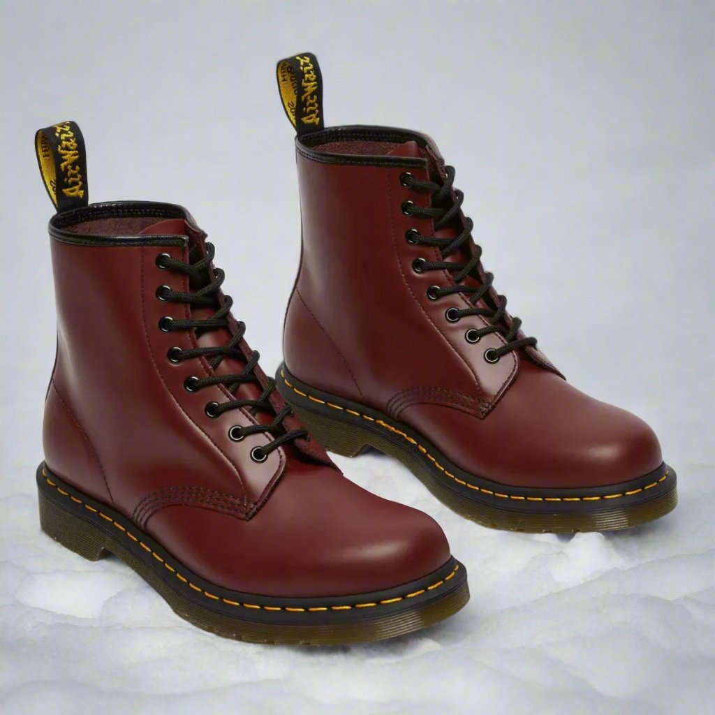 Tahlia™ | Fashion Lace-Up Ankle Boots – Structured Upper & Contrast Stitching