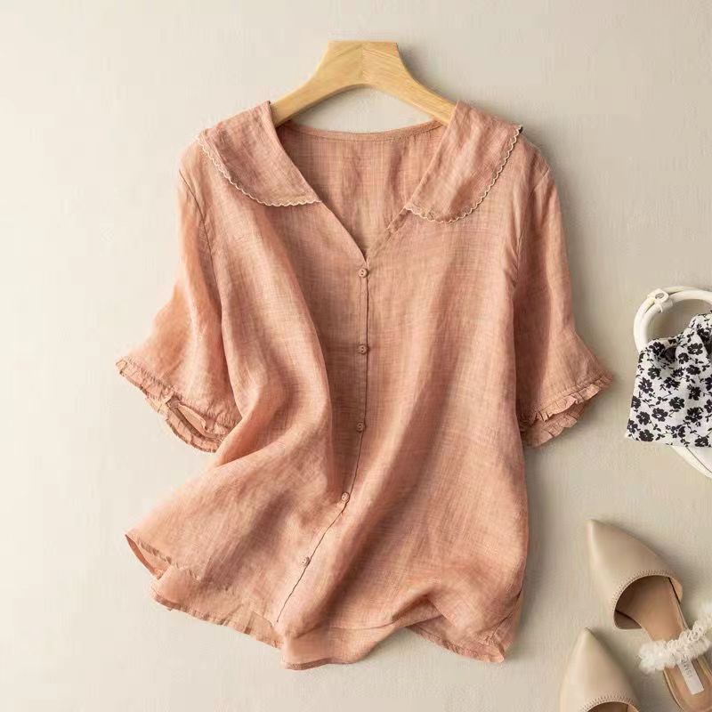 Vintage Button Blouse | Timeless Elegance with Modern Comfort
