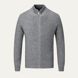 Men's Merino Wool Zip Up Cardigan | Premium Comfort, Timeless Elegance