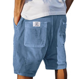 Men's Textured Tailored Shorts – Smart Casual Summer Shorts