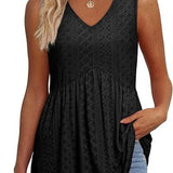 Sleeveless Daily Top | Effortless Elegance for Every Day