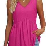 Sleeveless Daily Top | Effortless Elegance for Every Day