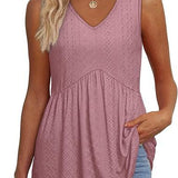Sleeveless Daily Top | Effortless Elegance for Every Day