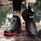 Men's Rain Boots - Waterproof Wellington Boots for Wet Weather