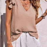 Ruffle Sleeve Summer Top | Playful Elegance for Effortless Style