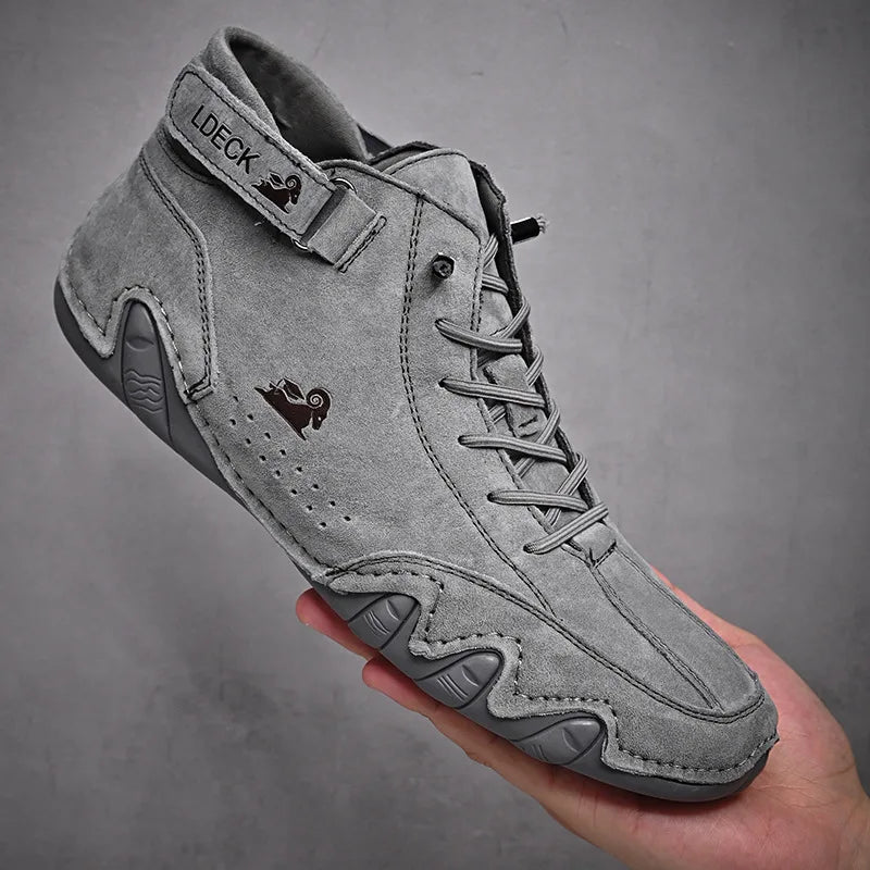 Men's Waterproof Winter Shoes - Warm Cold Weather Boots