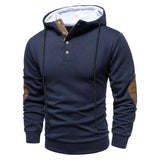 Men's Hooded Sweater – Button Front Knit for Layering