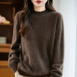 Cashmere Wool High-Neck Sweater | Premium Comfort & Sophisticated Style