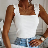 Ruffled Summer Top | Feminine Charm & Effortless Elegance
