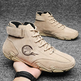 Men's Waterproof Leather Shoes - Smart Everyday Boots